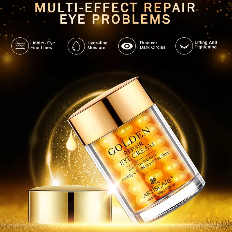 Crème Yeux Golden Repair – Anti-Cernes & Anti-Rides | SerMasc